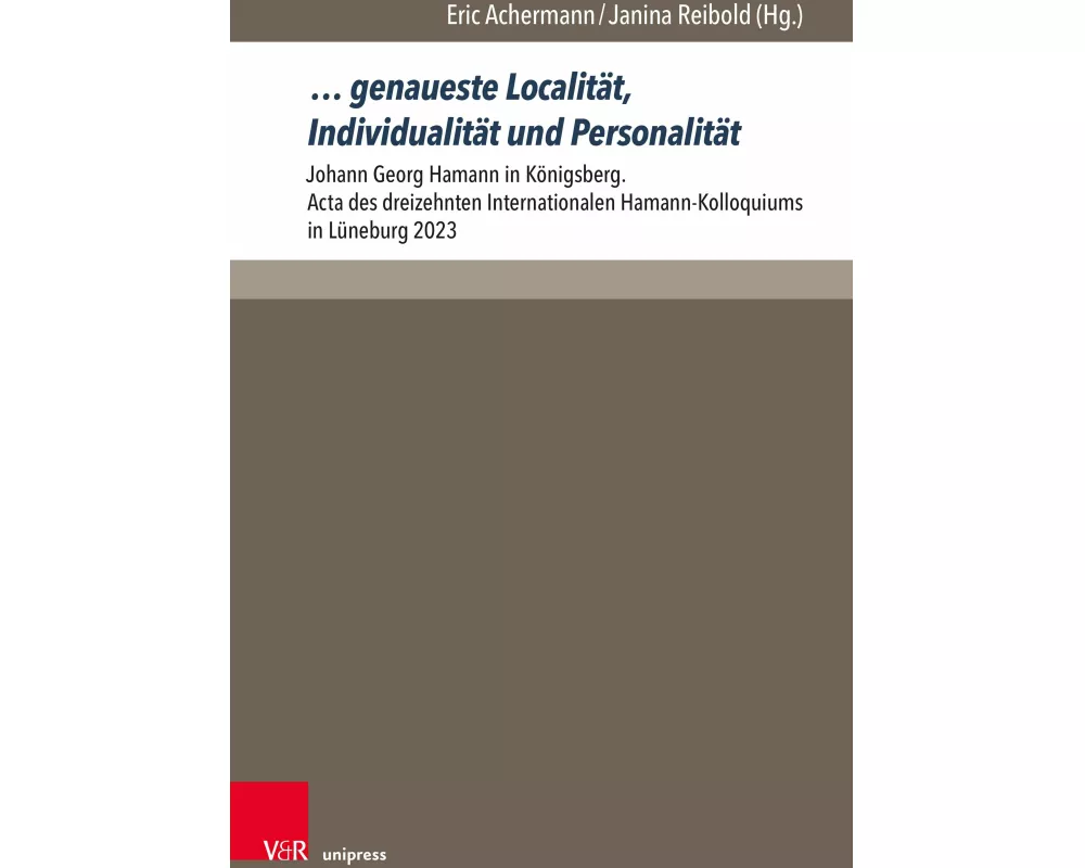 genaueste Localität, Individualität und Personalität