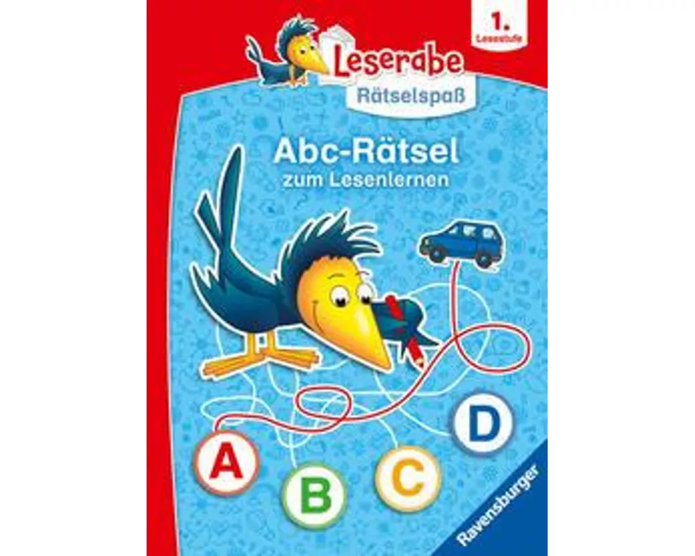 Leserabe Rätselspaß - Abc-Rätsel zum Lesenlernen (1. Lesestufe)