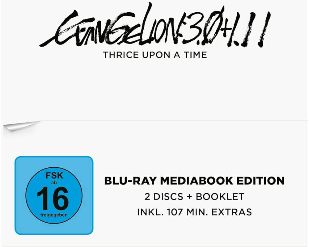 Evangelion: 3.0+1.11 Thrice Upon a Time BD (Mediabook Special Edition)