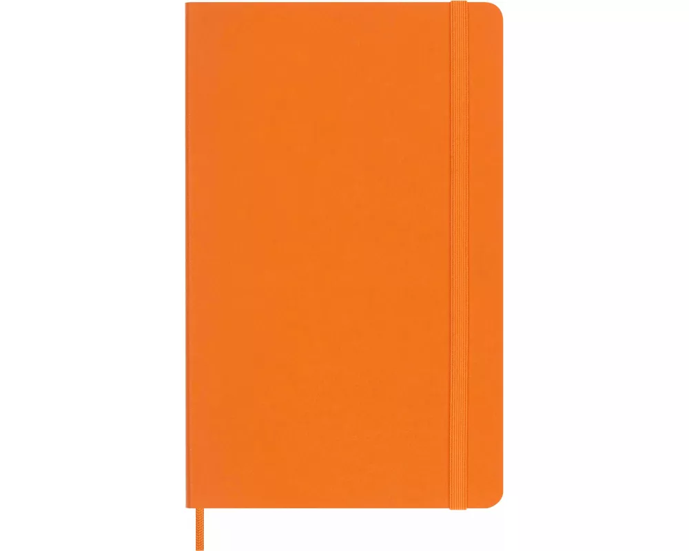 Moleskine Vegea Capri Notizbuch, Large/A5, liniert, weicher Einband, orange