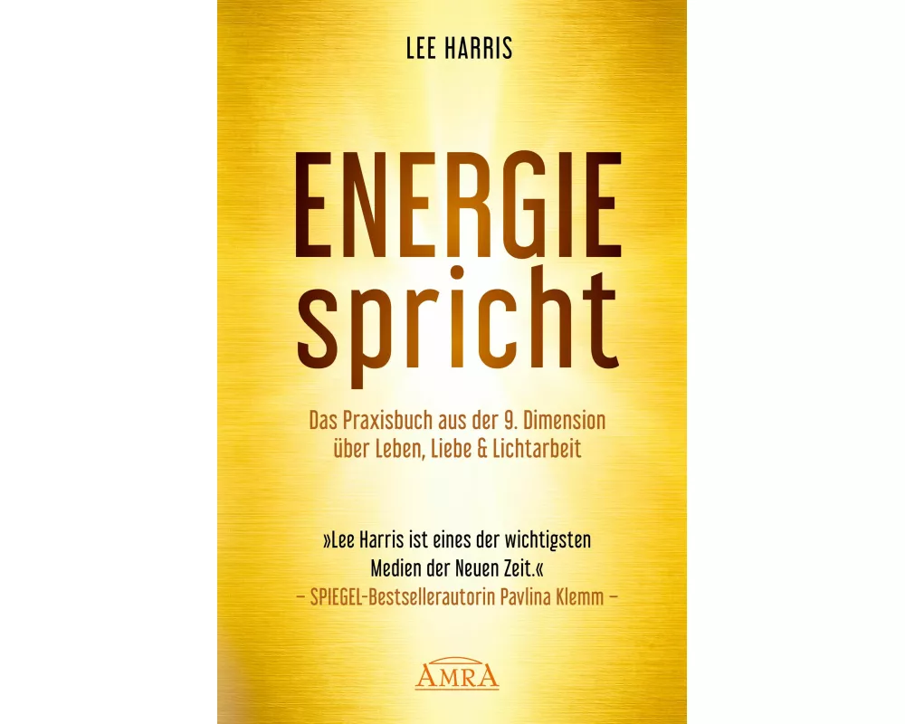 ENERGIE SPRICHT: Praxisbuch aus der 9. Dimension über Leben & Lichtarbeit
