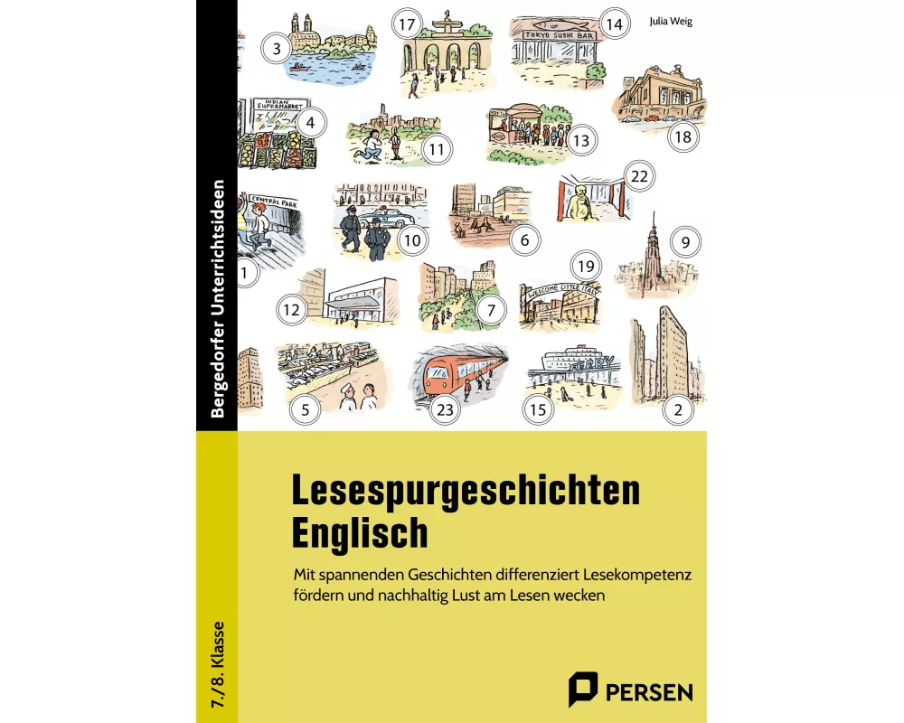 Lesespurgeschichten 7./8. Klasse - Englisch