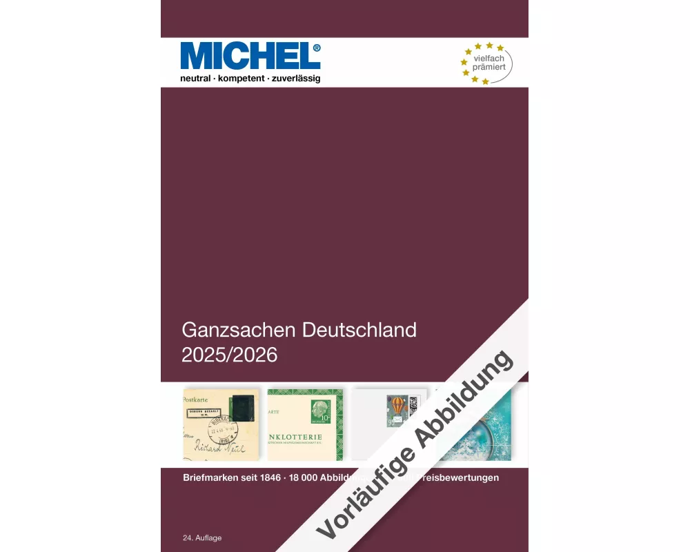 Ganzsachen Deutschland 2025/2026