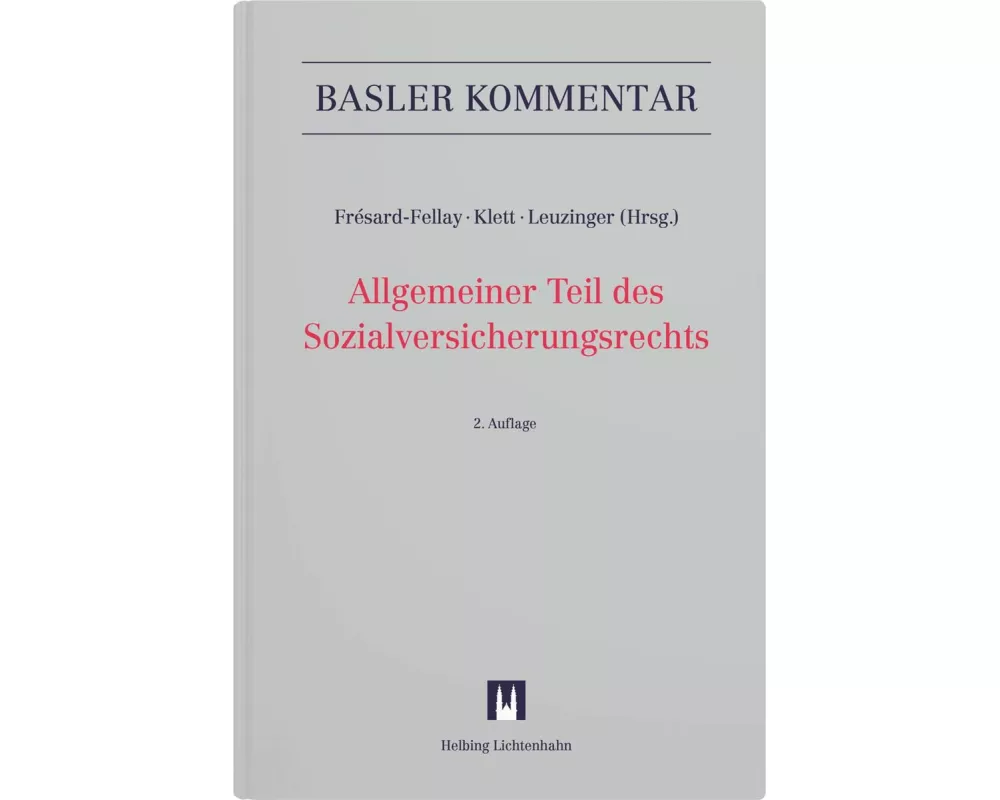 Allgemeiner Teil des Sozialversicherungsrechts (ATSG)