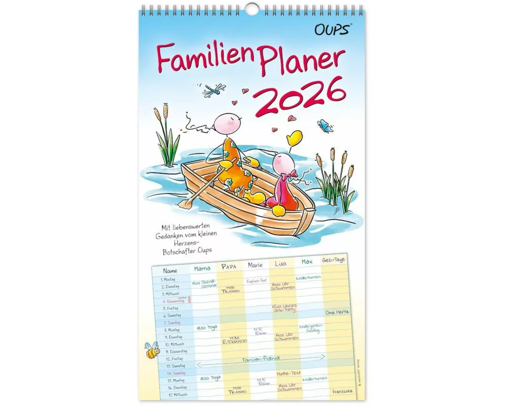 Oups Familienplaner 2026