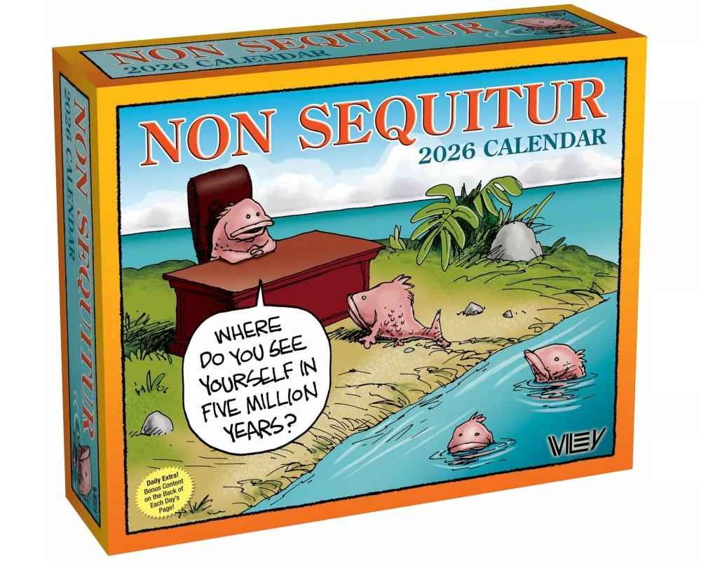 Non Sequitur 2026 Day-to-Day Calendar