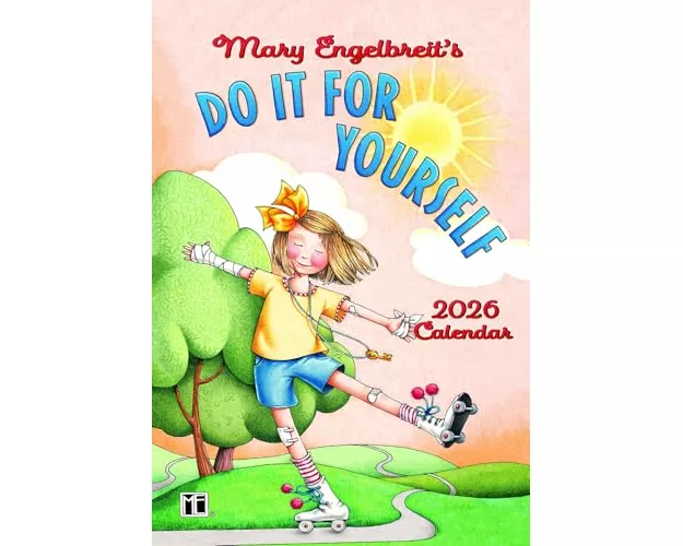Mary Engelbreit's Do It For Yourself 2026 Monthly Pocket Planner Calendar