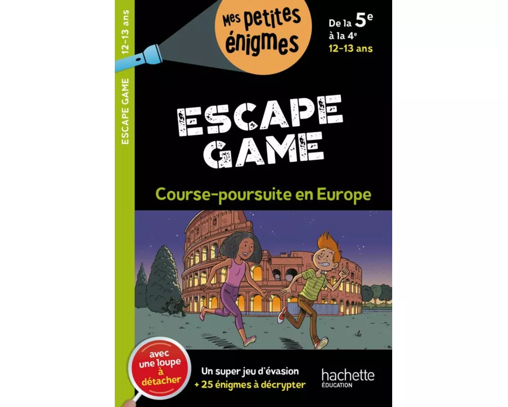 Escape game - Course-poursuite en Europe