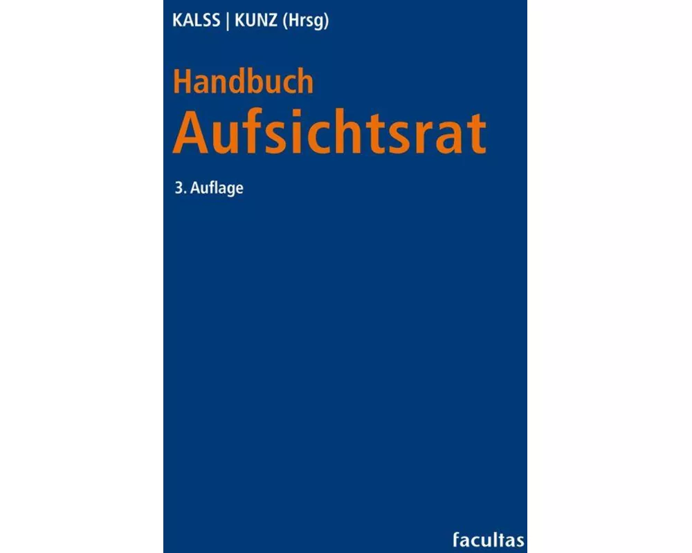 Handbuch für den Aufsichtsrat