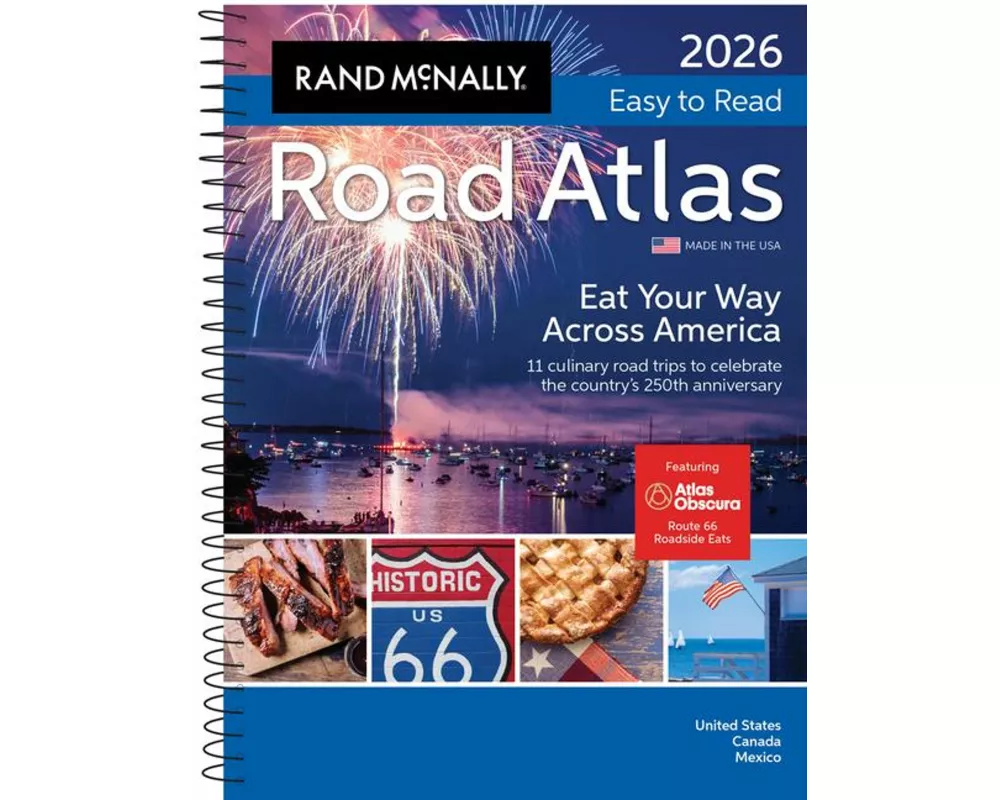 2026 Easy to Read Midsize Road Atlas