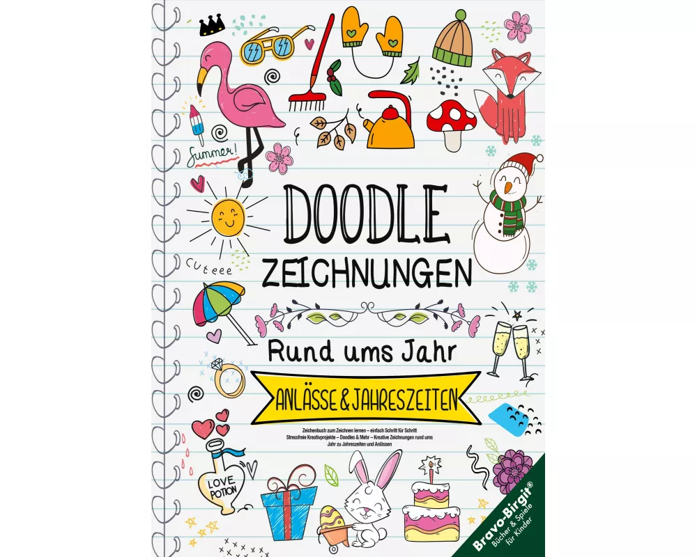 Zeichenbuch zum Zeichnen lernen - einfach Schritt für Schritt