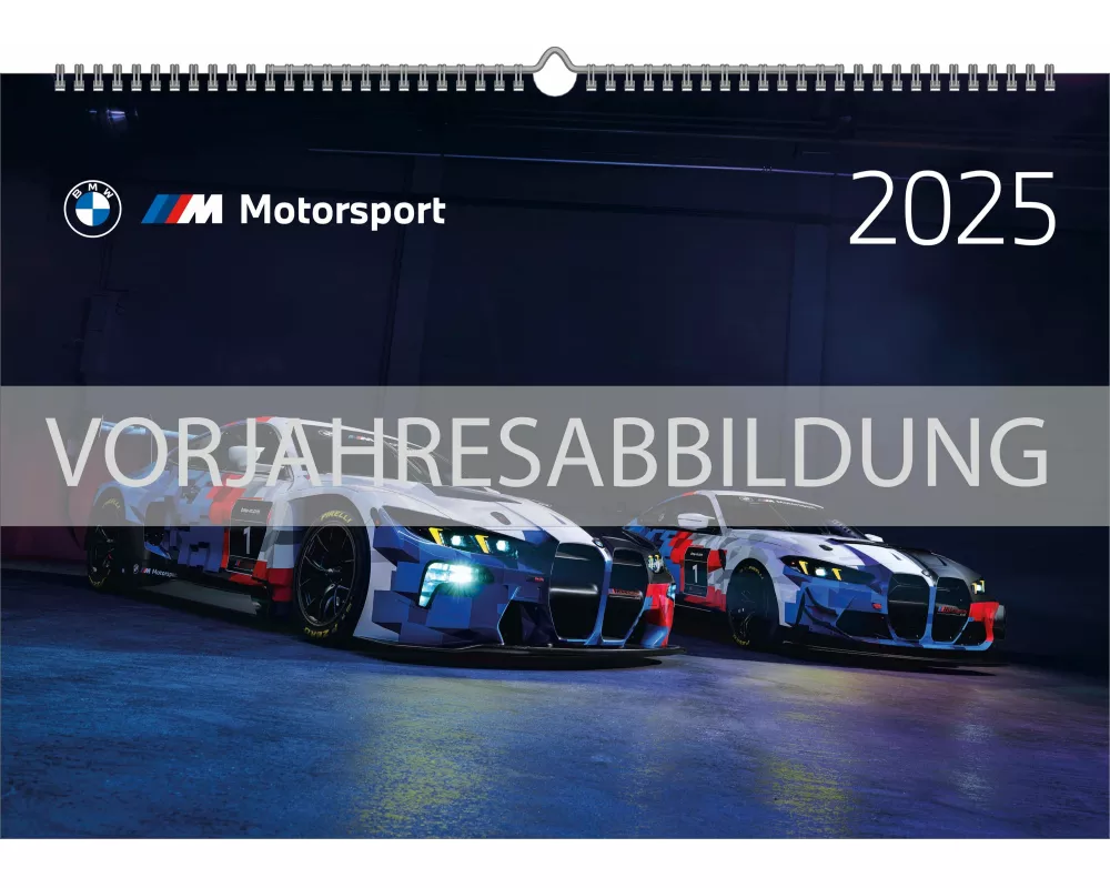 BMW M Motorsport Wandkalender 2026