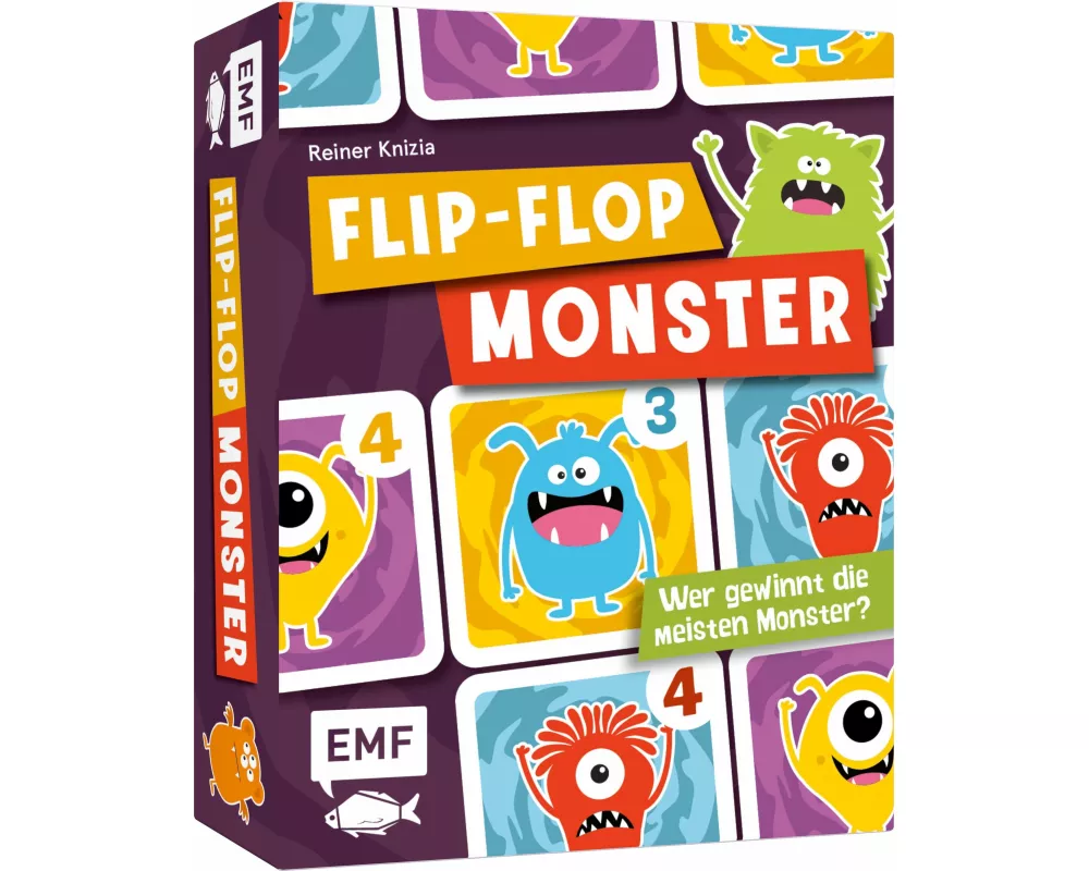 Memo-Spiel: Flip-Flop Monster