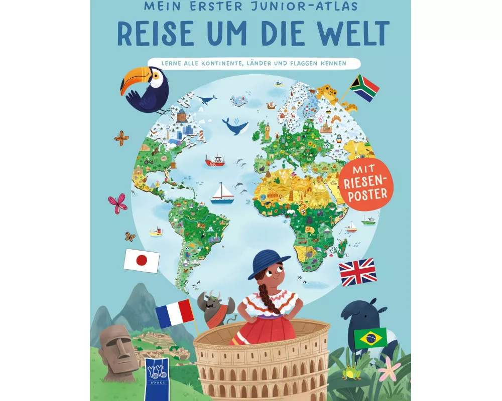 Mein erster Junior-Atlas: Reise um die Welt