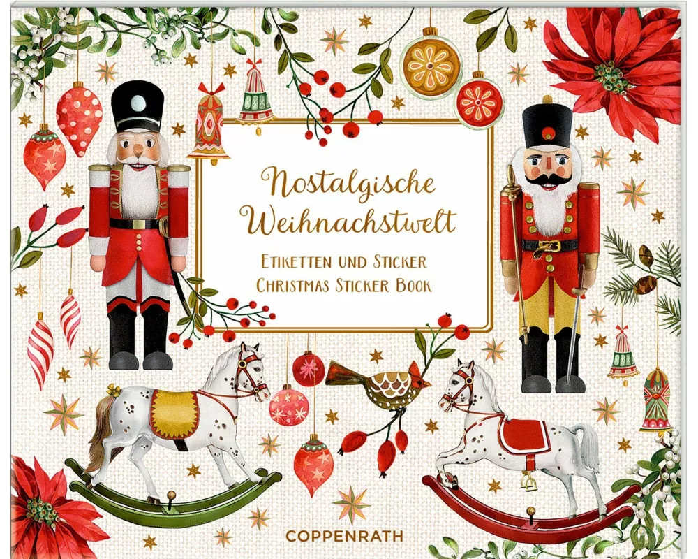 Stickerbuch – Nostalgische Weihnachtswelt
