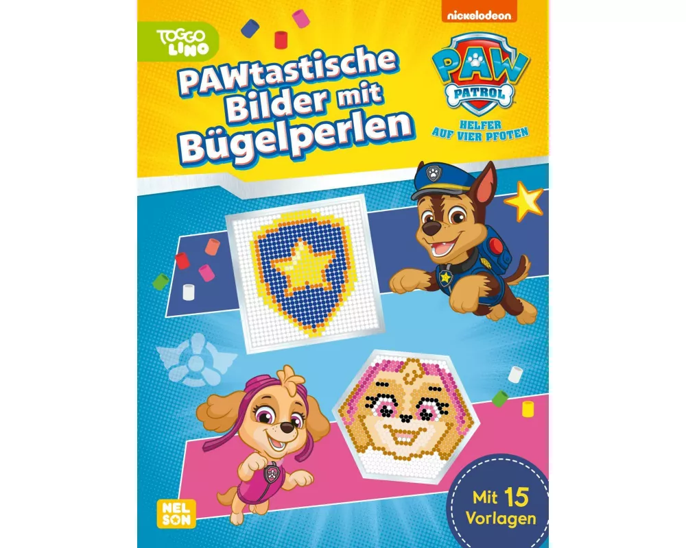 PAW Patrol Mitmachbuch: PAWtastische Bilder mit Bügelperlen