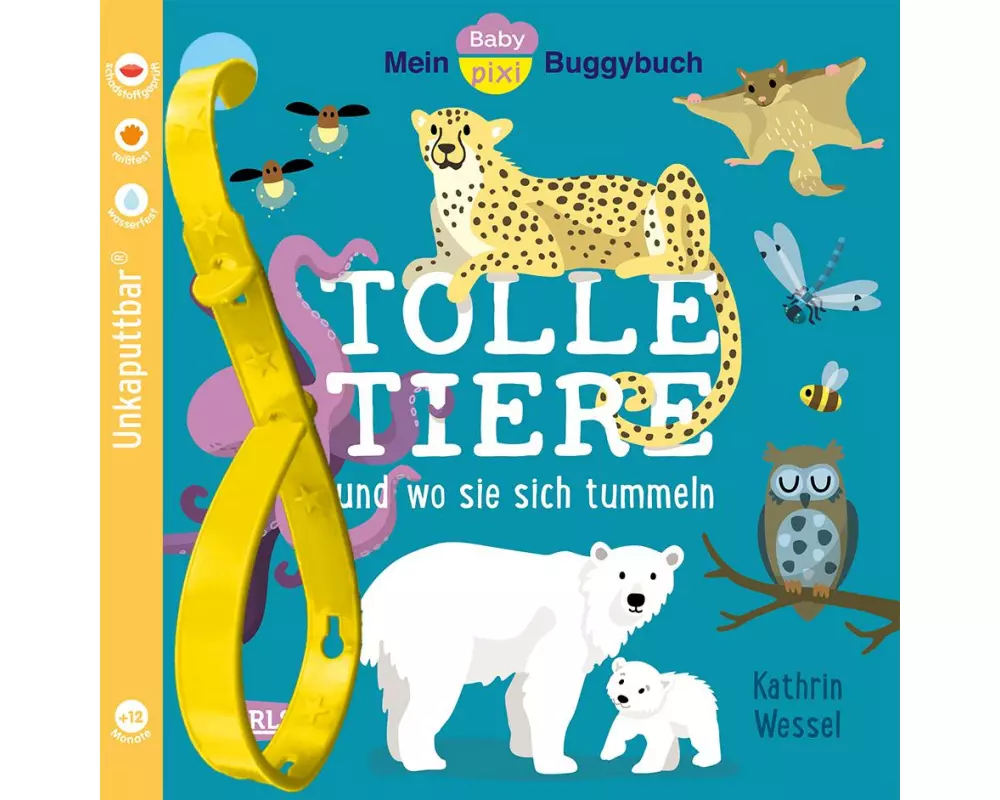 Baby Pixi (unkaputtbar) 154: Mein Baby-Pixi-Buggybuch: Tolle Tiere