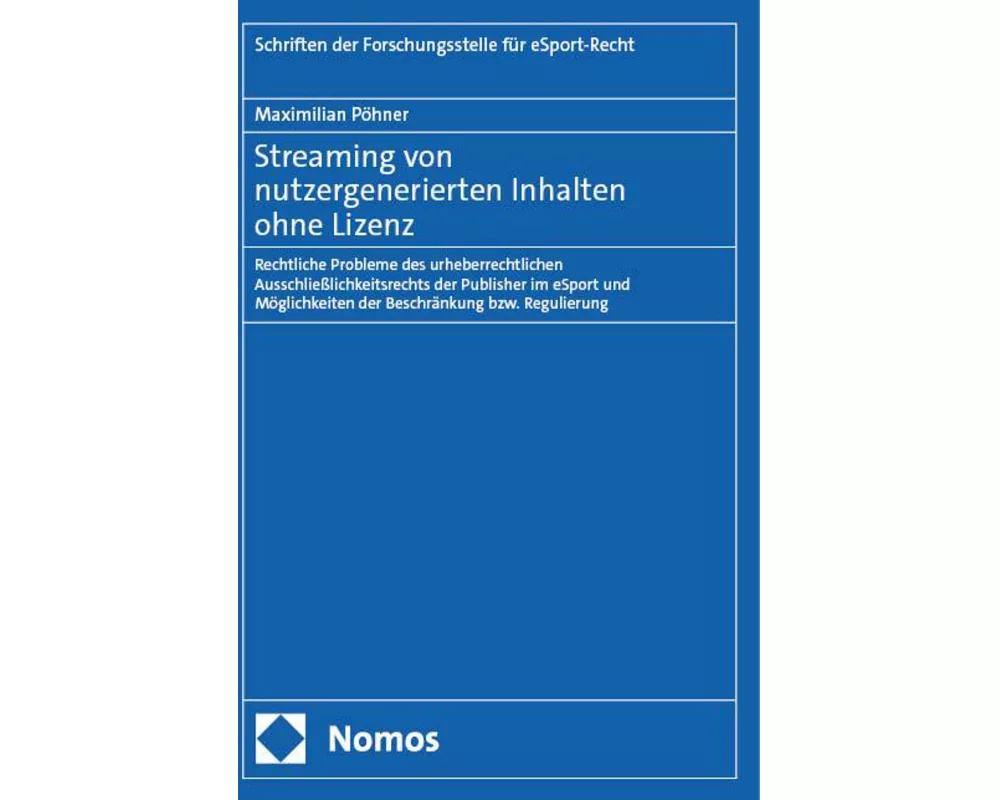 Streaming von nutzergenerierten Inhalten ohne Lizenz