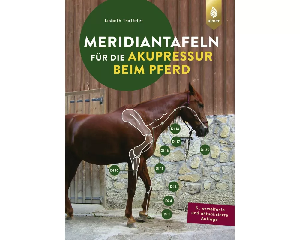 Meridiantafeln für die Akupressur beim Pferd