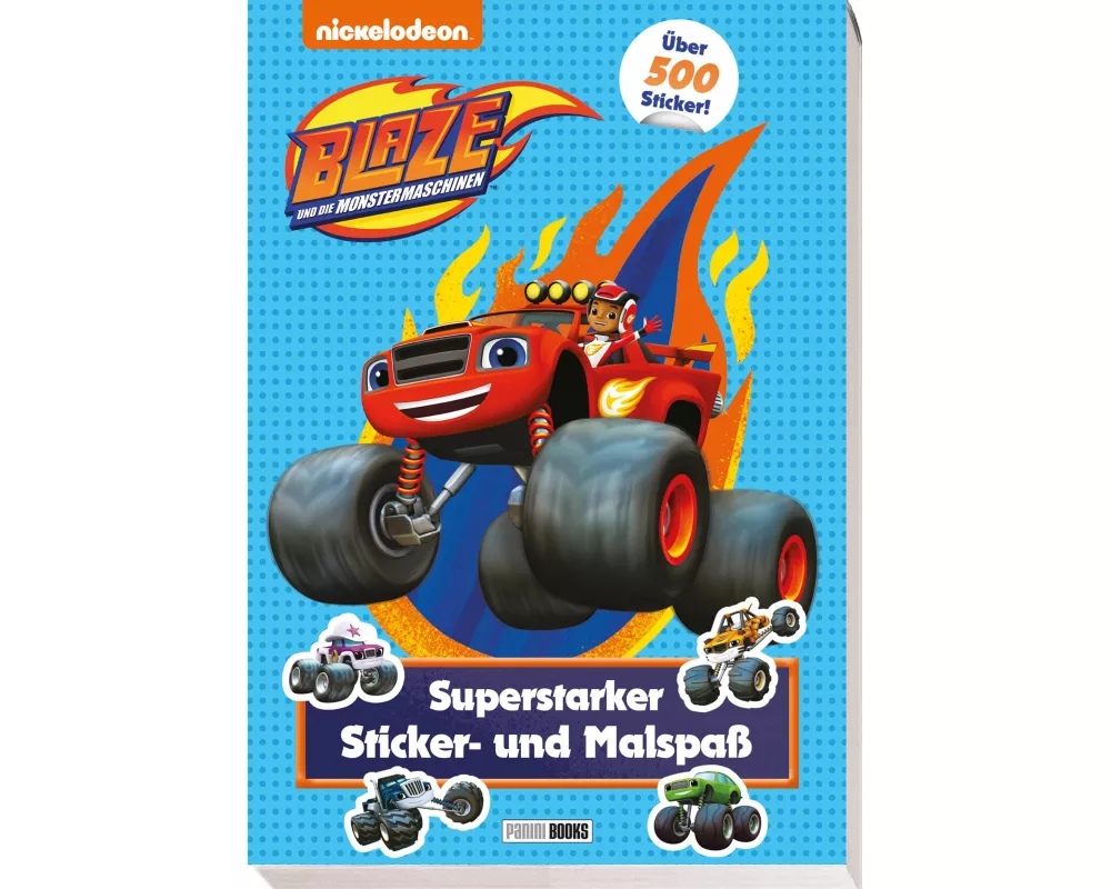 Blaze und die Monstermaschinen: Superstarker Sticker- und Malspaß