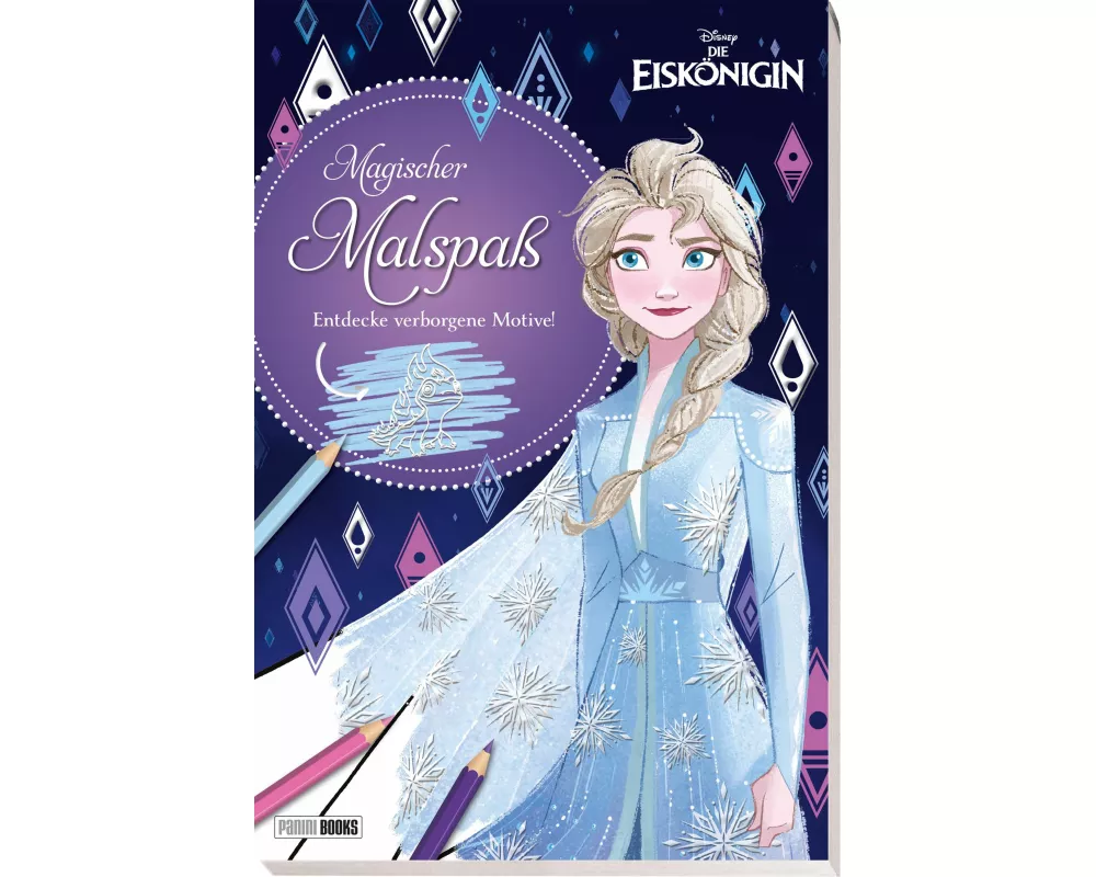 Disney Die Eiskönigin: Magischer Malspaß: Entdecke verborgene Motive!