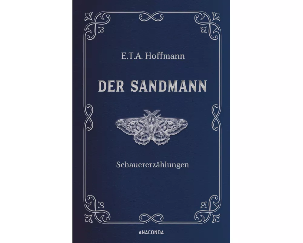 Der Sandmann. Schauererzählungen. In Cabra-Leder gebunden. Mit Silberprägung