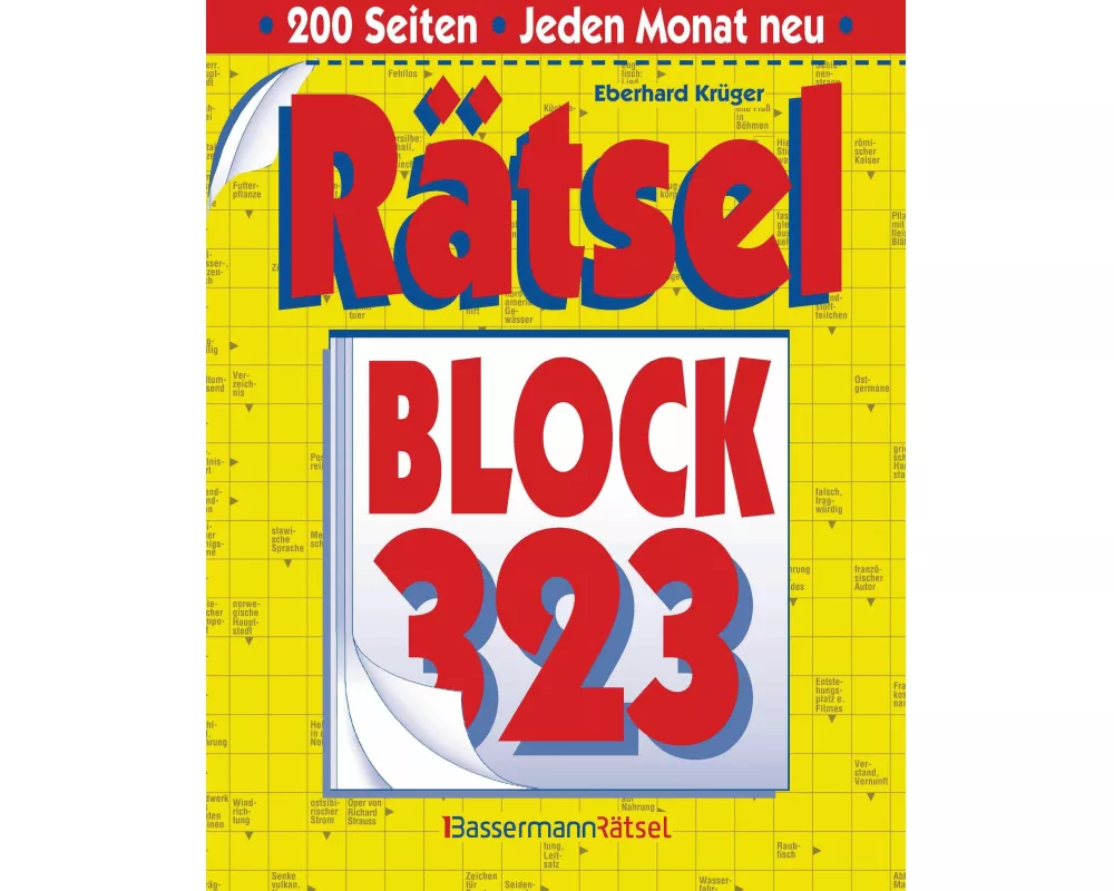 Rätselblock 323 (5 Exemplare à 2,99 €)