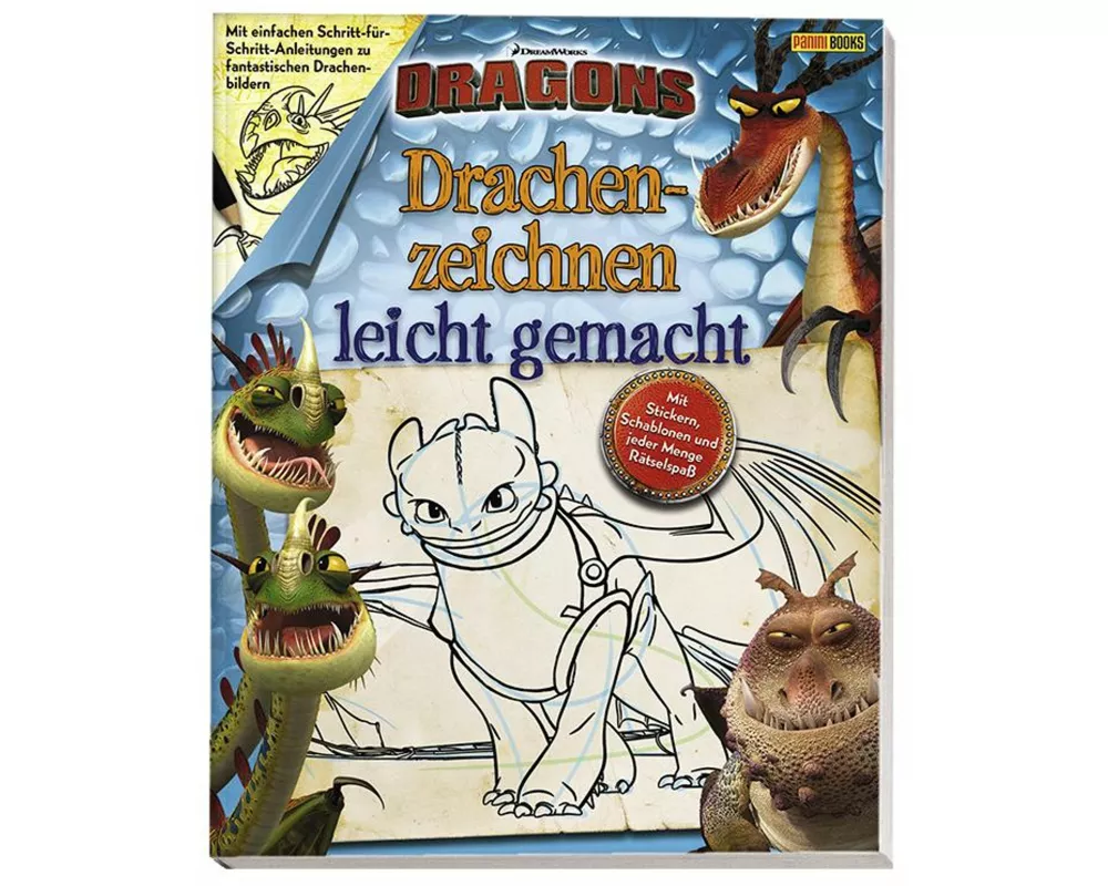 Dragons: Drachenzeichnen leicht gemacht