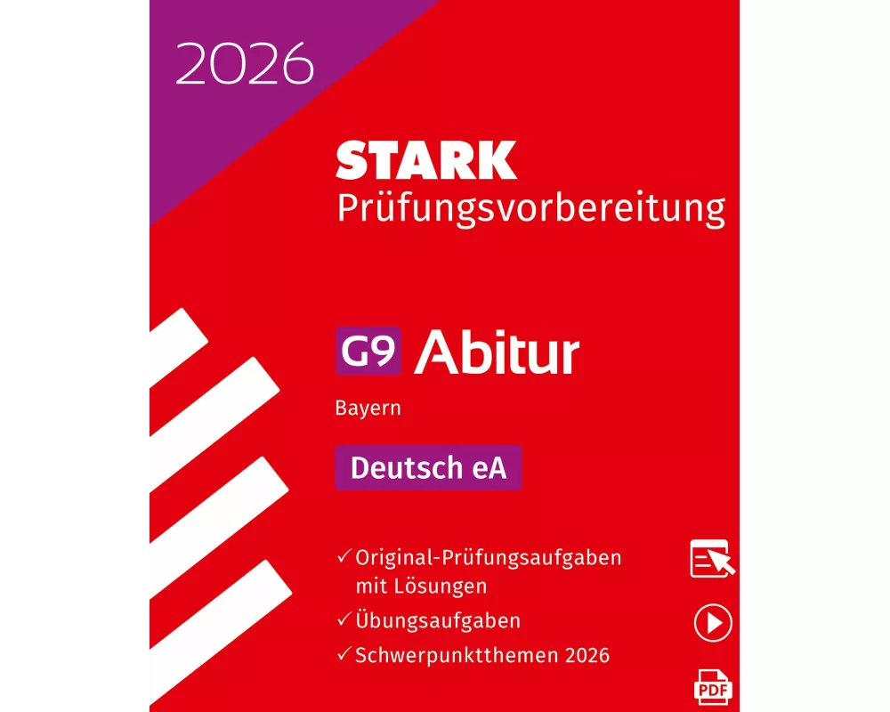 STARK Deutsch eA - Abitur 2026 Bayern - Prüfungsvorbereitung
