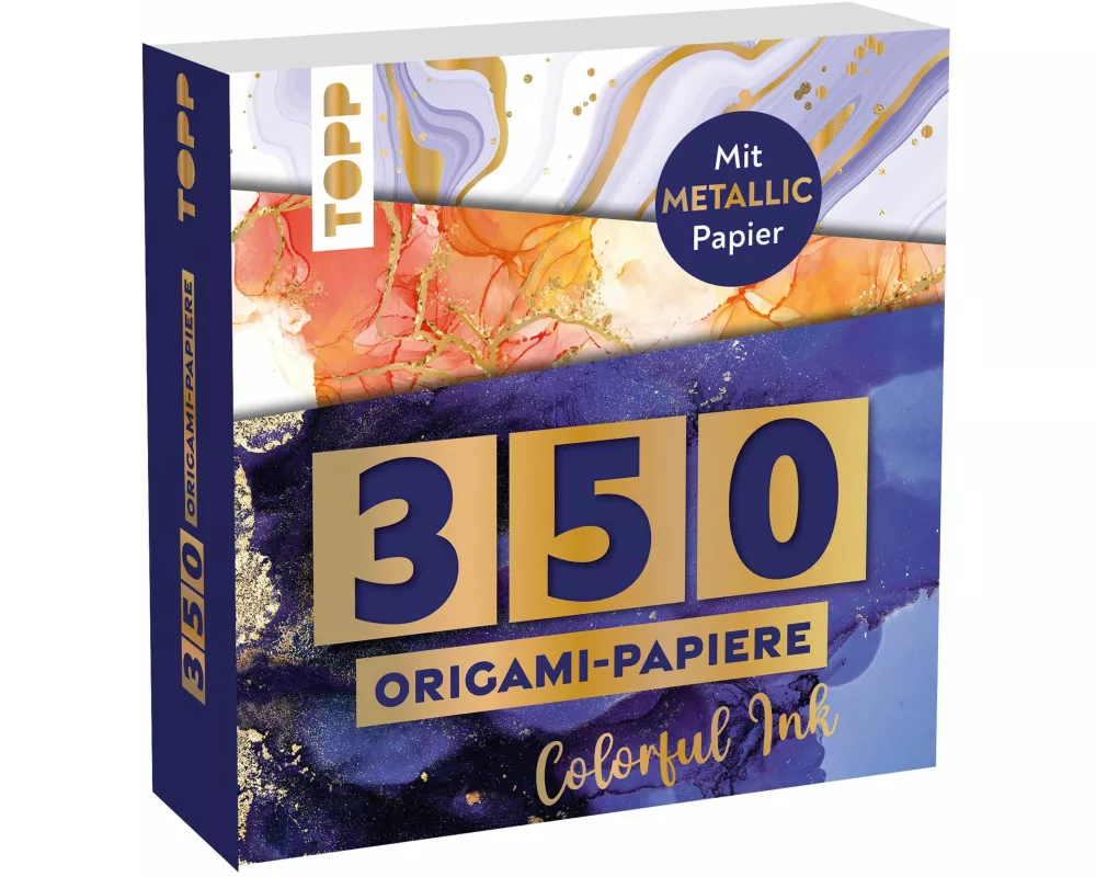 350 Origami Block Colorful Ink
