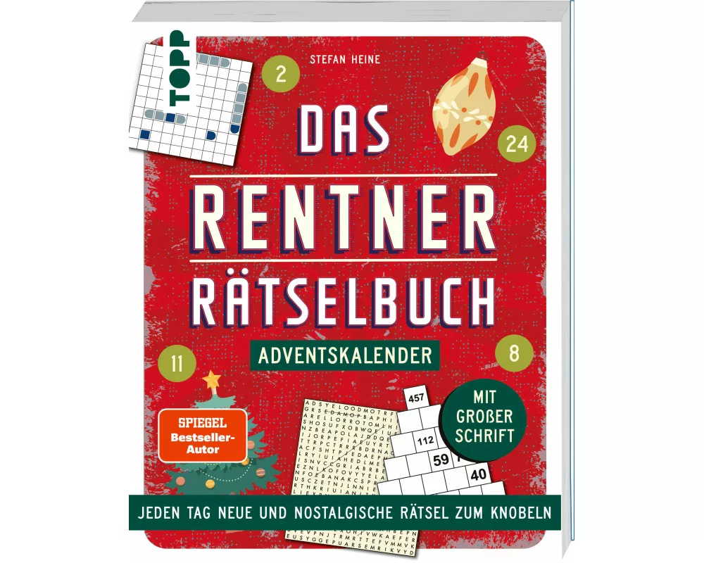 Das Rentner-Rätselbuch – Adventskalender
