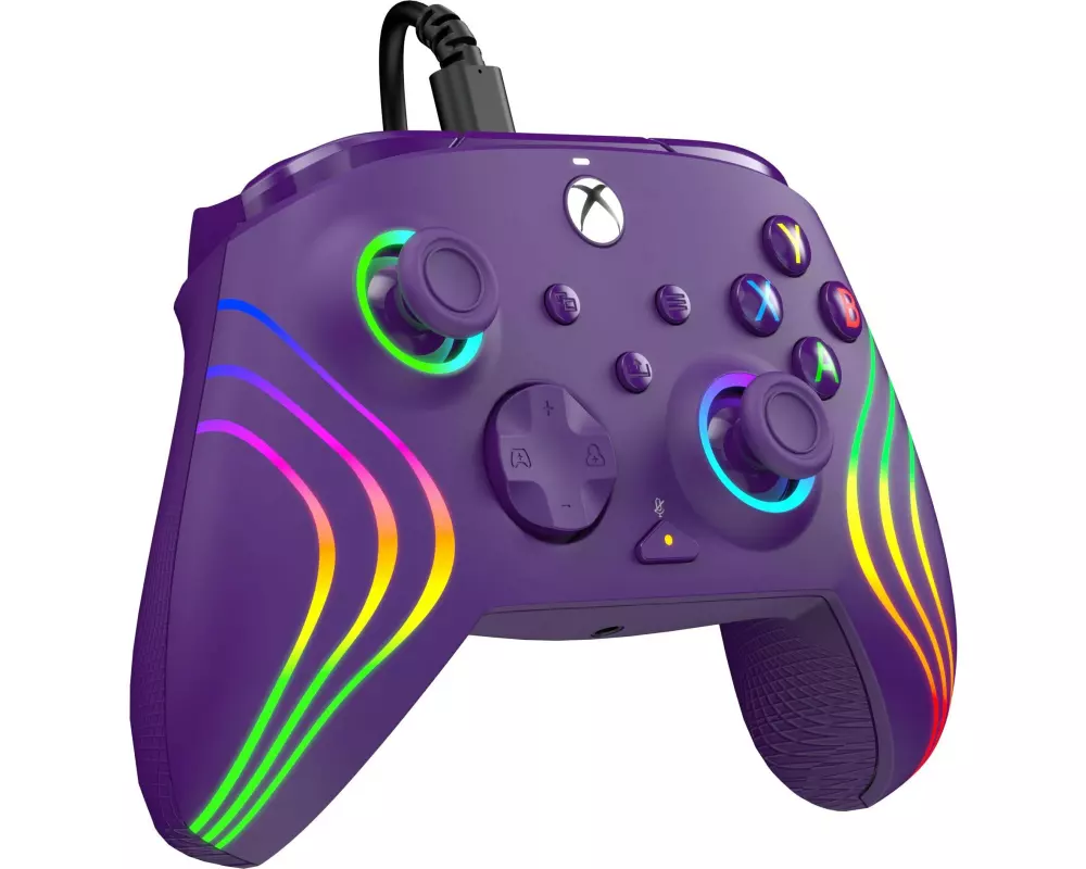 PDP Controller Afterglow Wave Xbox Violett