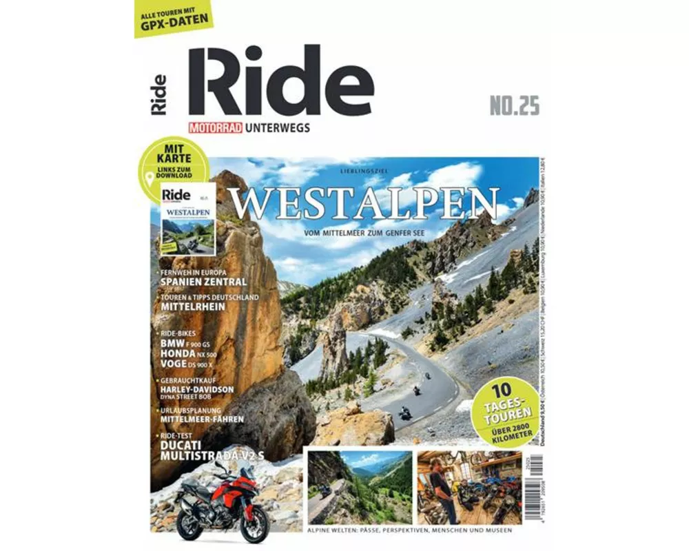 RIDE - Motorrad unterwegs, No. 25