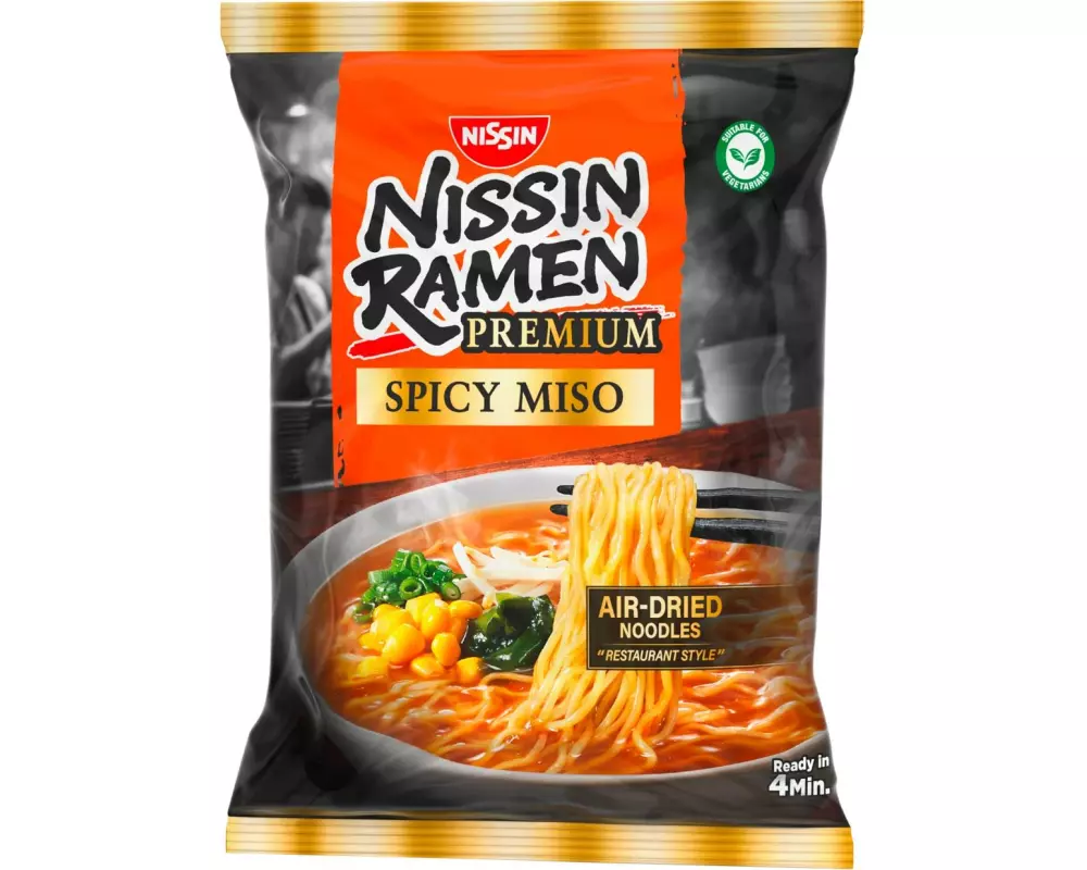 Nissin Food Ramen Premium Spicy Miso
