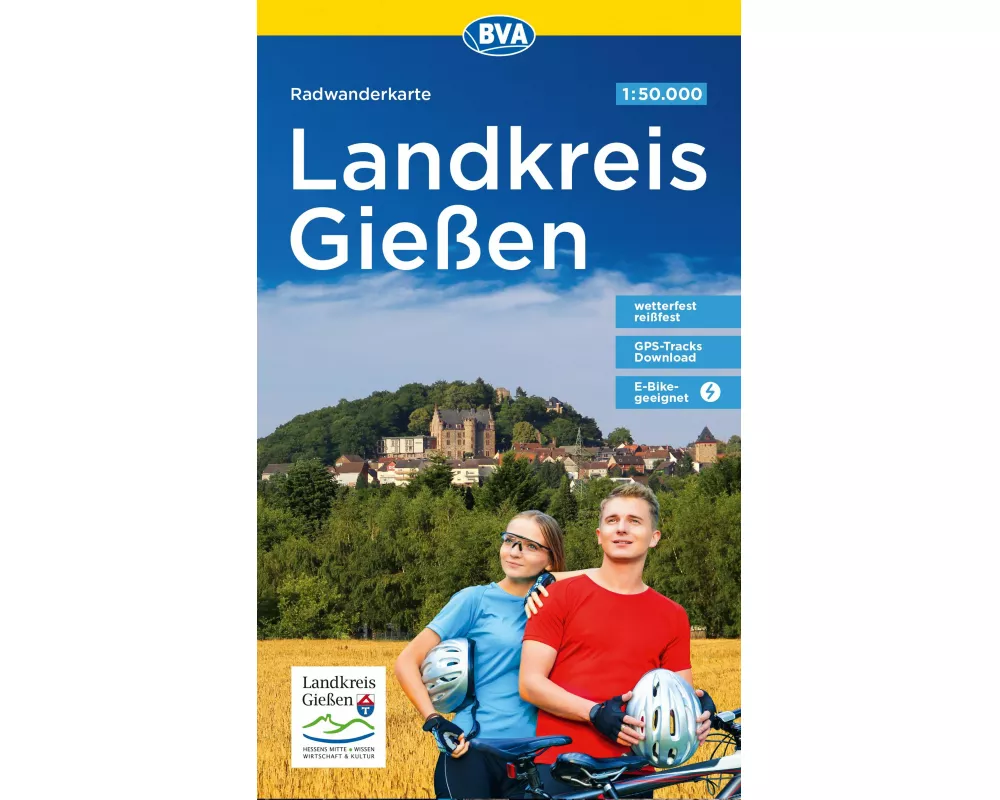 BVA Radwanderkarte Landkreis Gießen 1:50.000