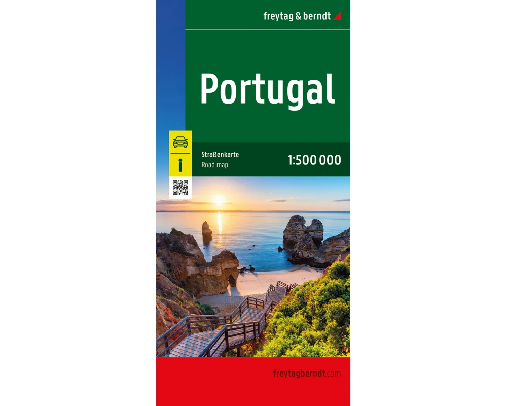 Portugal, Straßenkarte 1:500.000, freytag & berndt