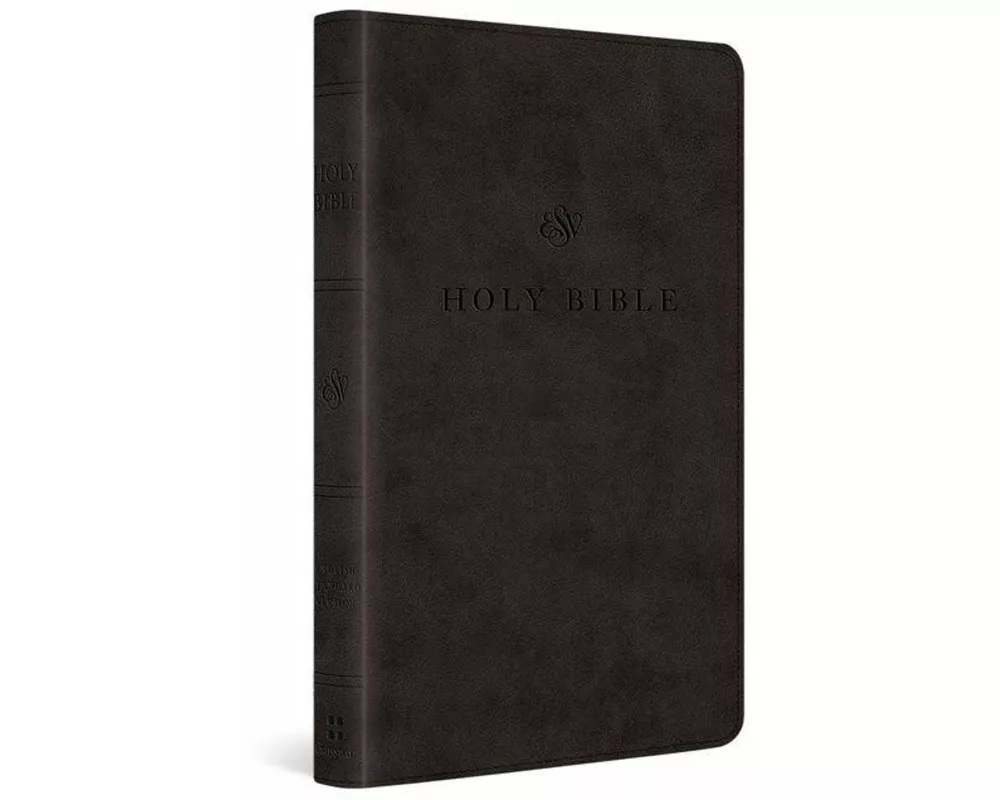 ESV Premium Church Bible, Large Print (Trutone, Black)