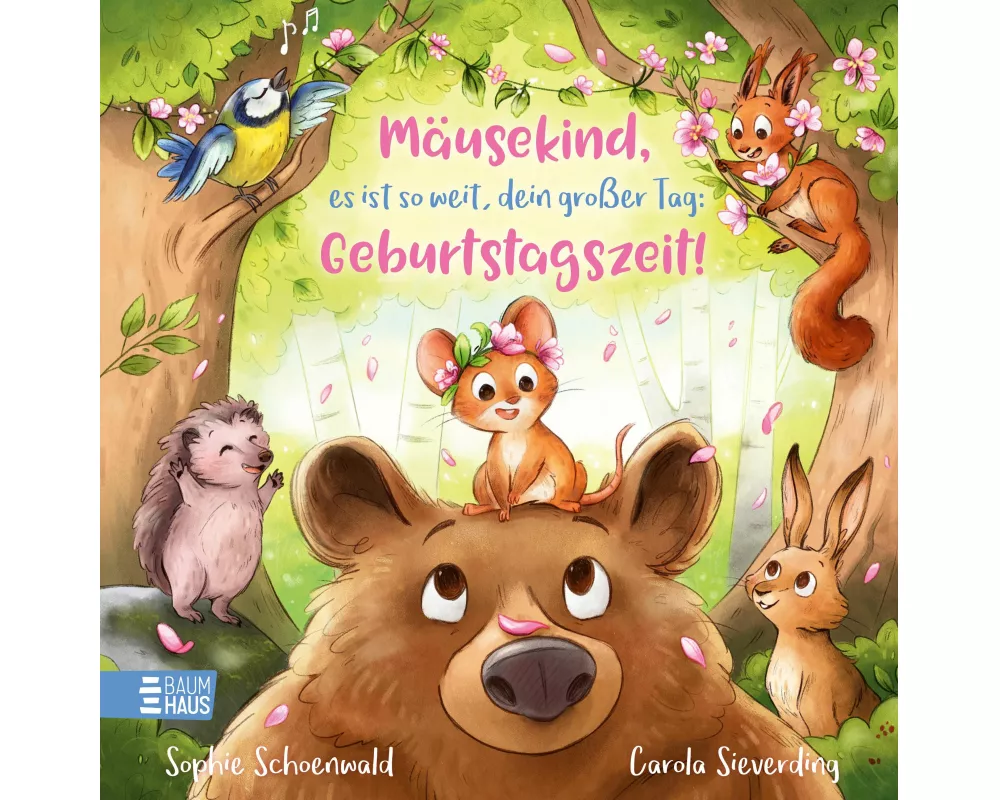 Mäusekind, es ist so weit, dein großer Tag: Geburtstagszeit!