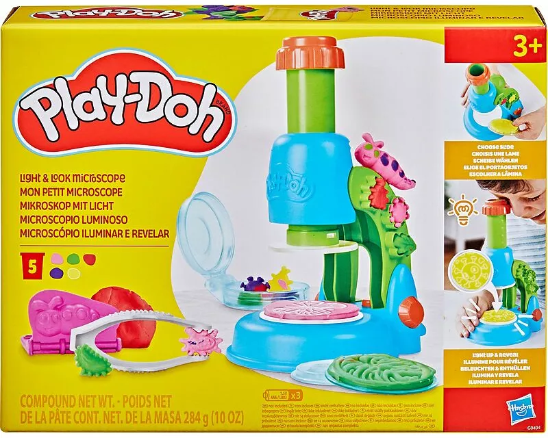 Play-Doh Light And Look Microscope