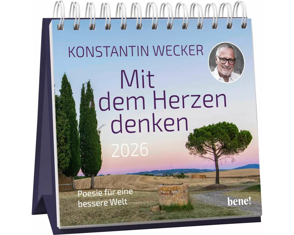 Wochenkalender 2026: Mit dem Herzen denken
