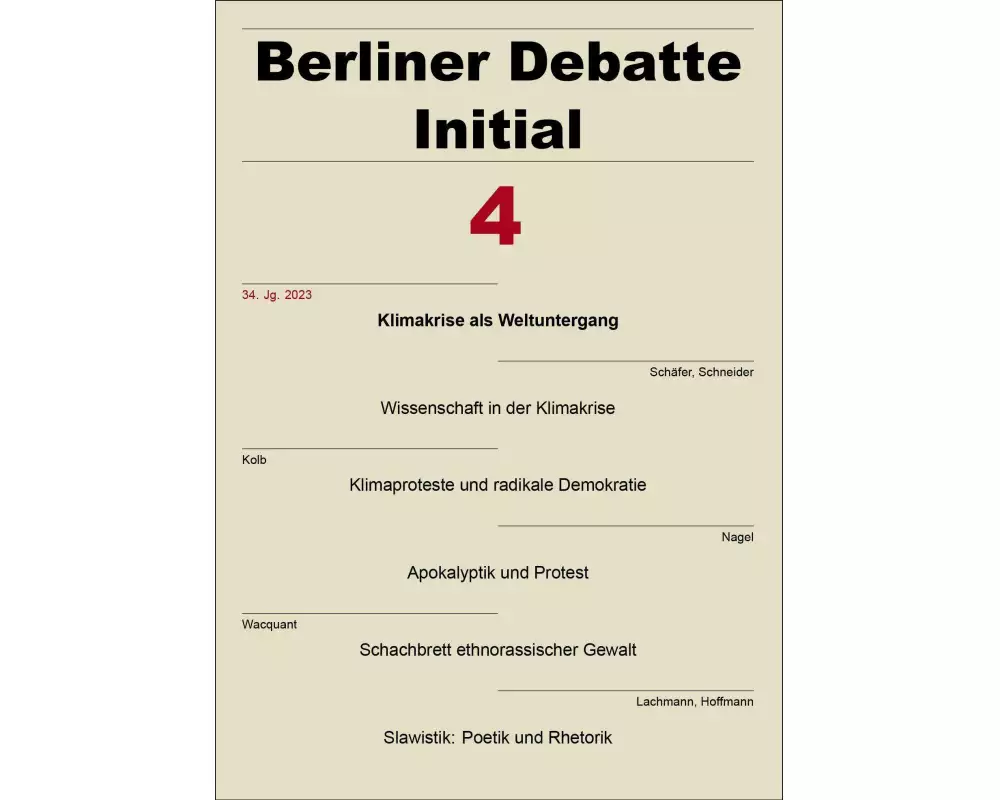 Berliner Debatte Initial 34 (2023) 4