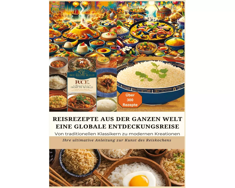REISREZEPTE AUS DER GANZEN WELT: Eine globale Entdeckungsreise: Meisterwerke der Reisküche: - Ultimativer Guide für Reisliebhaber mit traditionellen u