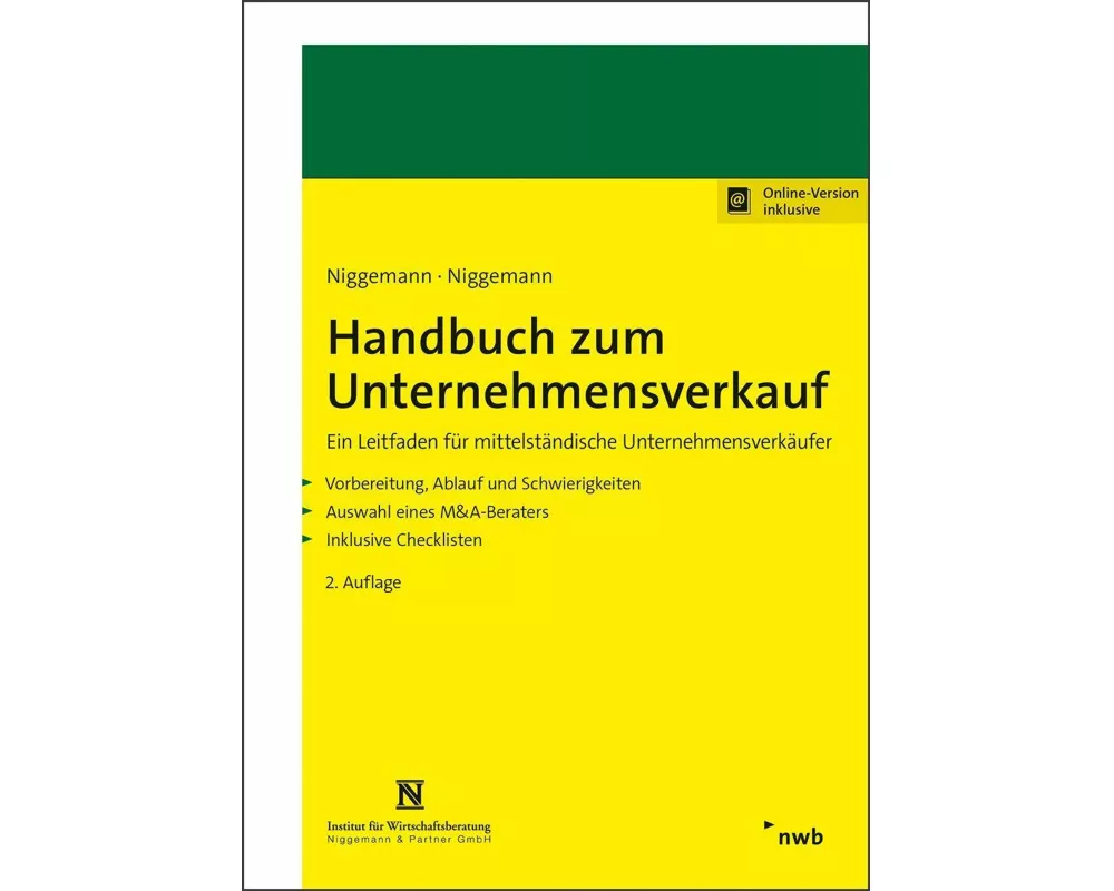 Handbuch zum Unternehmensverkauf