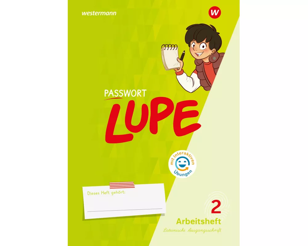 PASSWORT LUPE - Sprachbuch 2. Arbeitsheft LA mit interaktiven Übungen