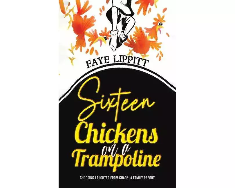 Sixteen Chickens on a Trampoline