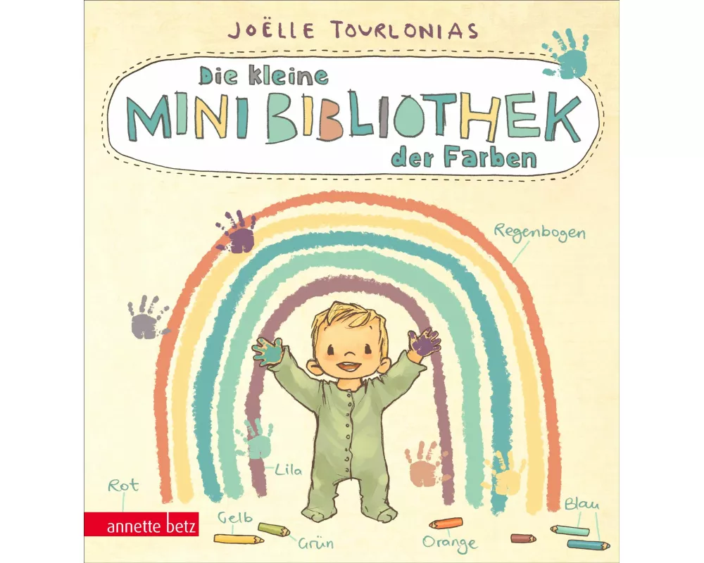 Die kleine Mini-Bibliothek der Farben - Ein Pappbilderbuch Farben-Lernen (Die Mini-Bibliothek der Wörter)