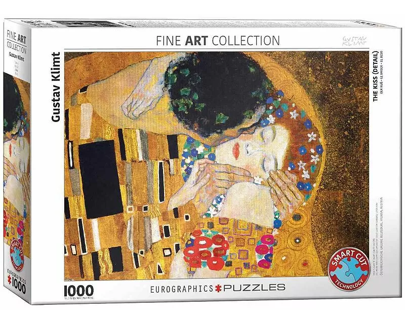 Puzzle 1000 Teile - Klimt G: The Kiss (Detail)