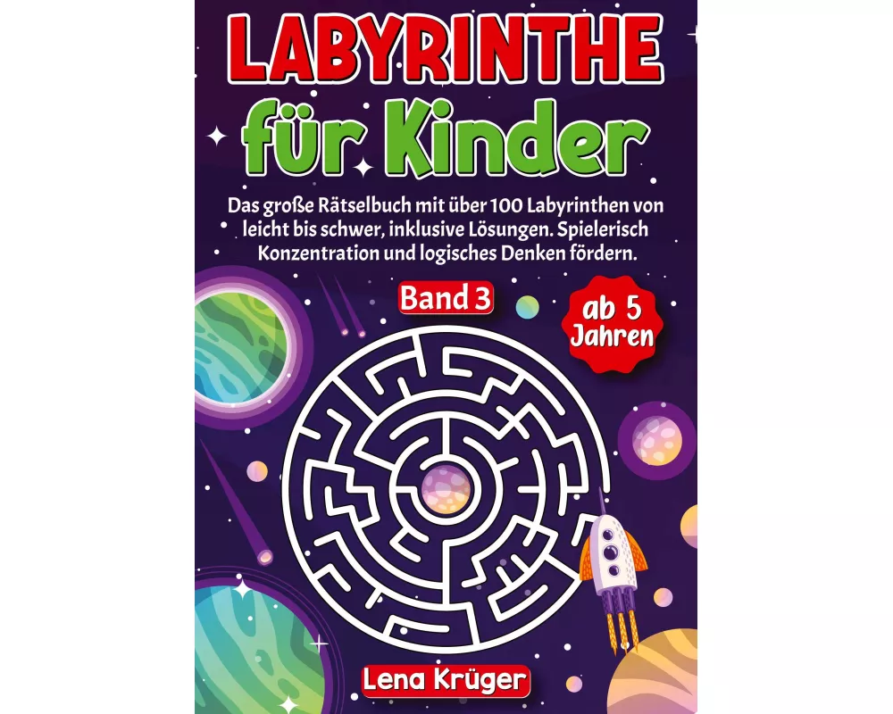 Labyrinthe für Kinder ab 5 Jahren - Band 3