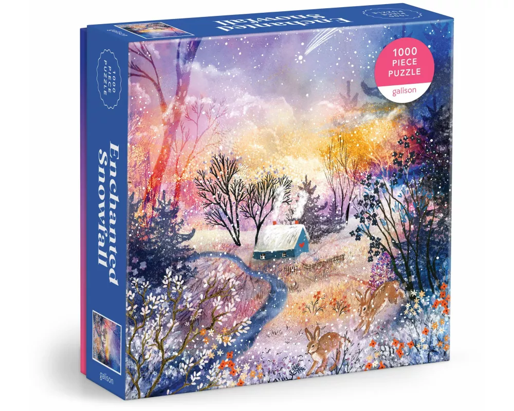 Enchanted Snowfall 1000 Piece Puzzle