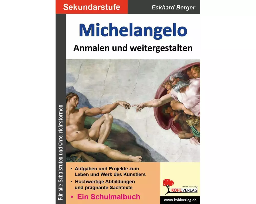 Michelangelo anmalen und weitergestalten